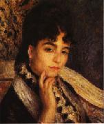 Auguste renoir Alphonse Daudet oil painting